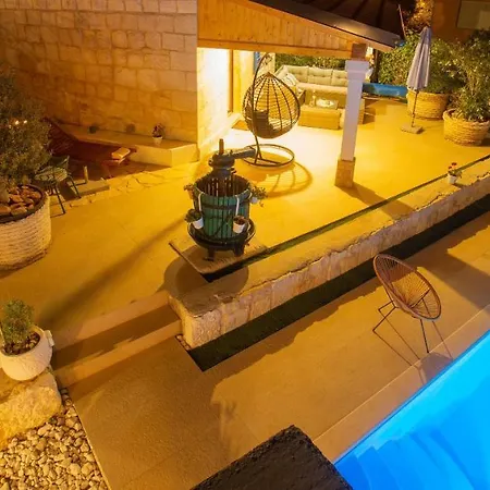 Marela With Heated Swimming Pool Villa Trogir